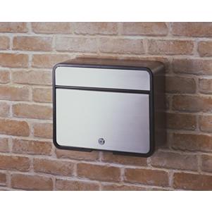 GREEN LIFE（グリーンライフ） 家庭用郵便ポスト(18-8ステンレス、鍵