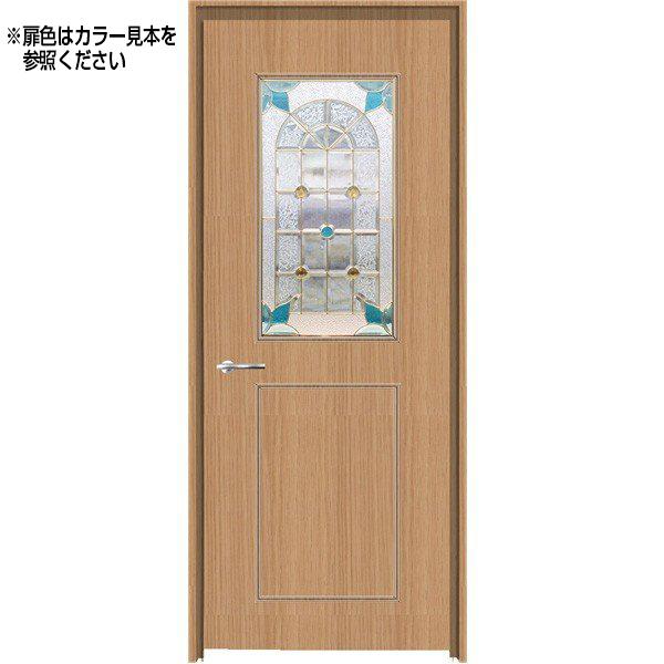 セブンホーム ピュア・ステンドグラス+枠付きドア SEL SHD-A05N プレーンホワイト