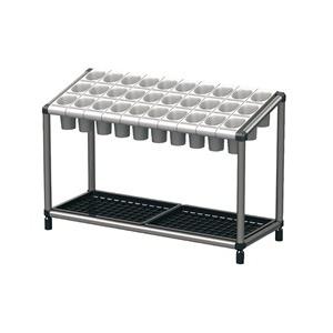 ぶんぶく 傘立て スリーブ式アンブレラスタンド (幕板なし型)30本用 クールグレー US-Z-SLV30-CGY 送料無料