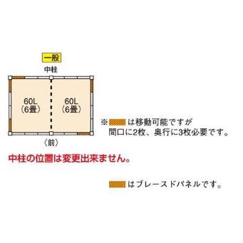 物置 屋外 お客様組立 ヨドハウスNタイプ 12畳 一般タイプ YHN-120 送料別途 [製品2年保証] 収納 大型