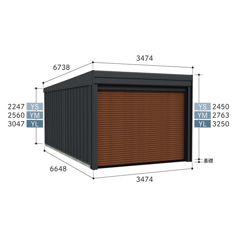タクボガレージ カールフォーマ スクード YS-3465 一般型 標準屋根
