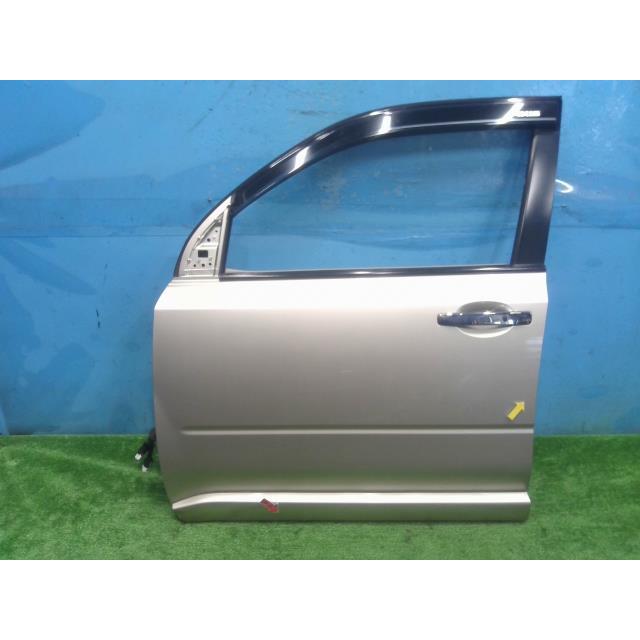 エクストレイル CBA-TNT31 左フロントドア アクシス 4WD EV0 灰 AGC  