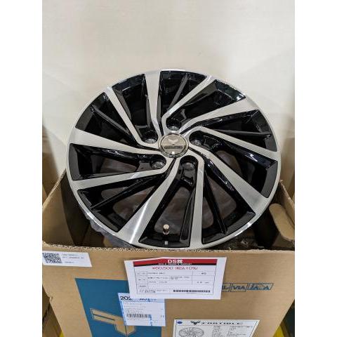 軽自動車用　KYOHO 　FORTIBLE　 15インチアルミホイール（15×5J）　4本　中古品 共豊 KYOHO FORTIBLE BM2 15インチアルミホイール 6.0J+43 PCD100 5H