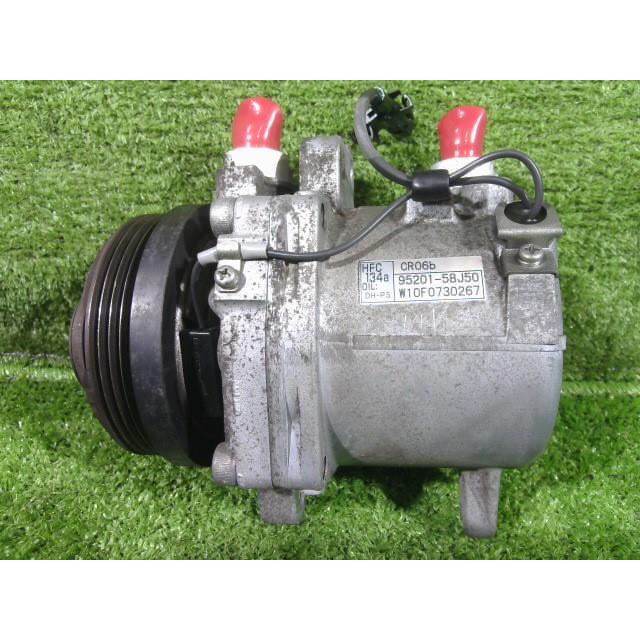 ジムニー JB23W エアコンコンプレッサー クロスアドベンチャーXC 4WD カルソニック CR06B,95201-58J50 95200-58J50 Z7T ジムニー ABA-JB23W エアコンコンプレッサー クロスアドベンチャーXC