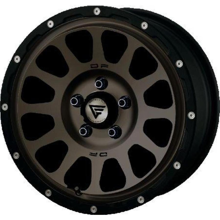デルタホースオーバルマッドブラック16インチ 7Jアルミホイール /付属品 DELTA FORCE（デルタフォース） OVAL オーバル 16インチ 7J +42 114.3