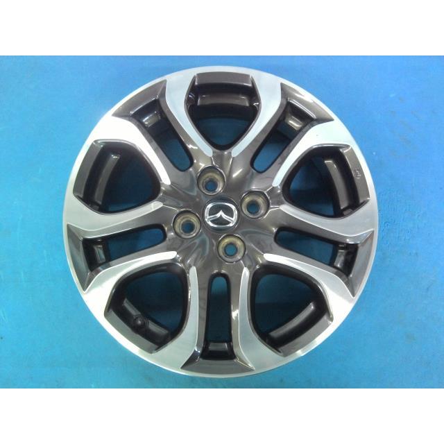 デミオ 中古 マツダ DJ5FS ホイール 16×5.5J ＋40.0 PCD100.0 4穴