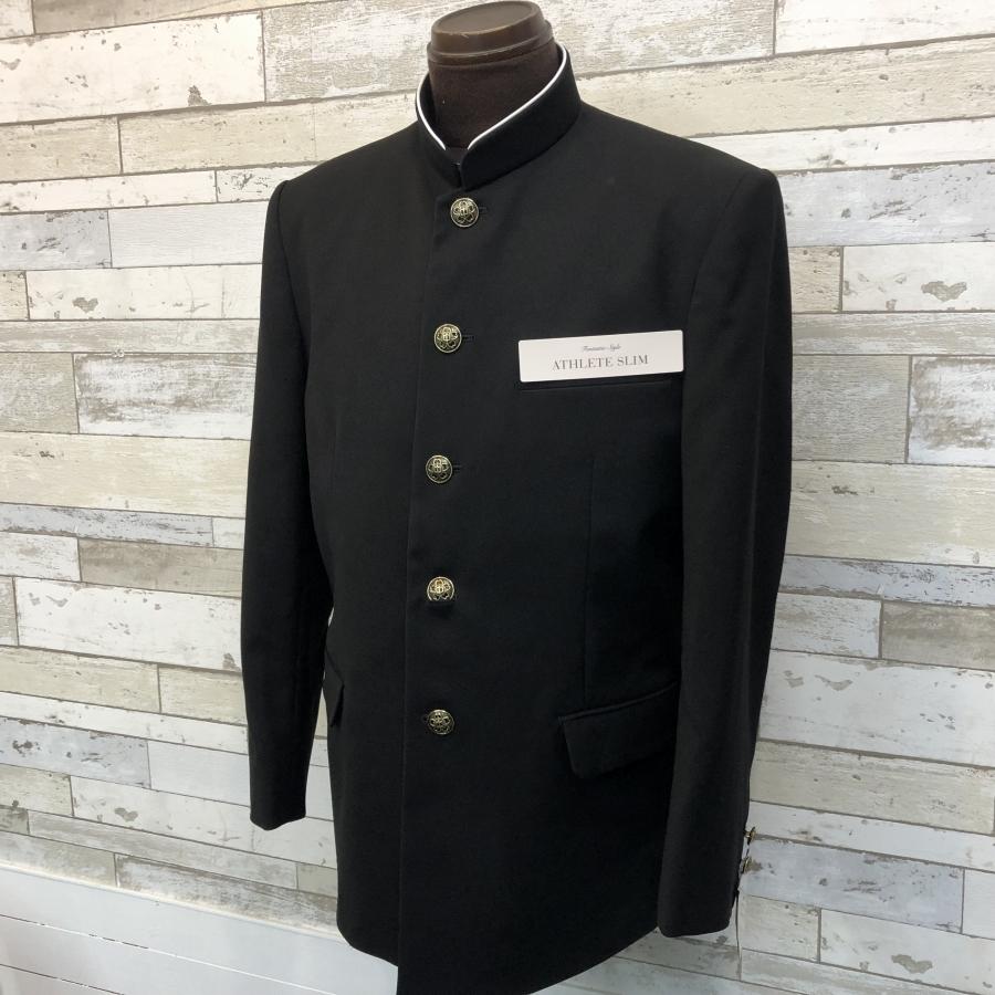 わけあり品 詰襟学生服 170A ベンクーガー ATHLETE SLIM ポリエステル 