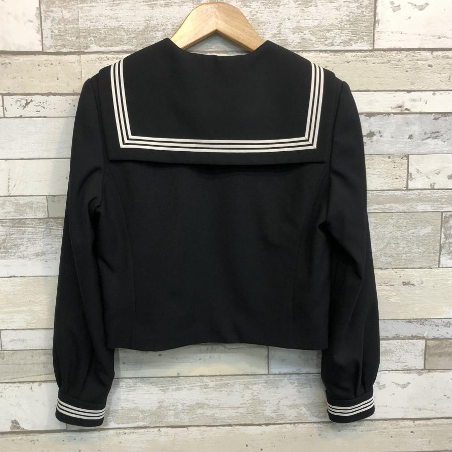 ELLE（エル） 【ランクB】セーラー服 160A 黒 スリムシルエット