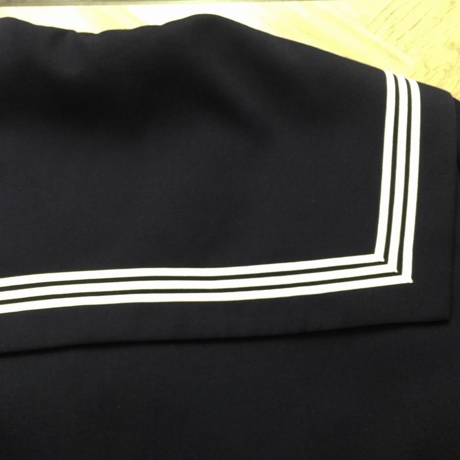KANKO ランクB セーラー服 160A KANKO レギュラーシルエット 紺 ウール