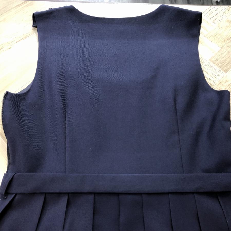 OLIVE des 【ランクB】 冬用ジャンパースカート 前箱ヒダ OLIVE OLIVE des 【ランクB】 冬用ジャンパースカート 前箱ヒダ OLIVE