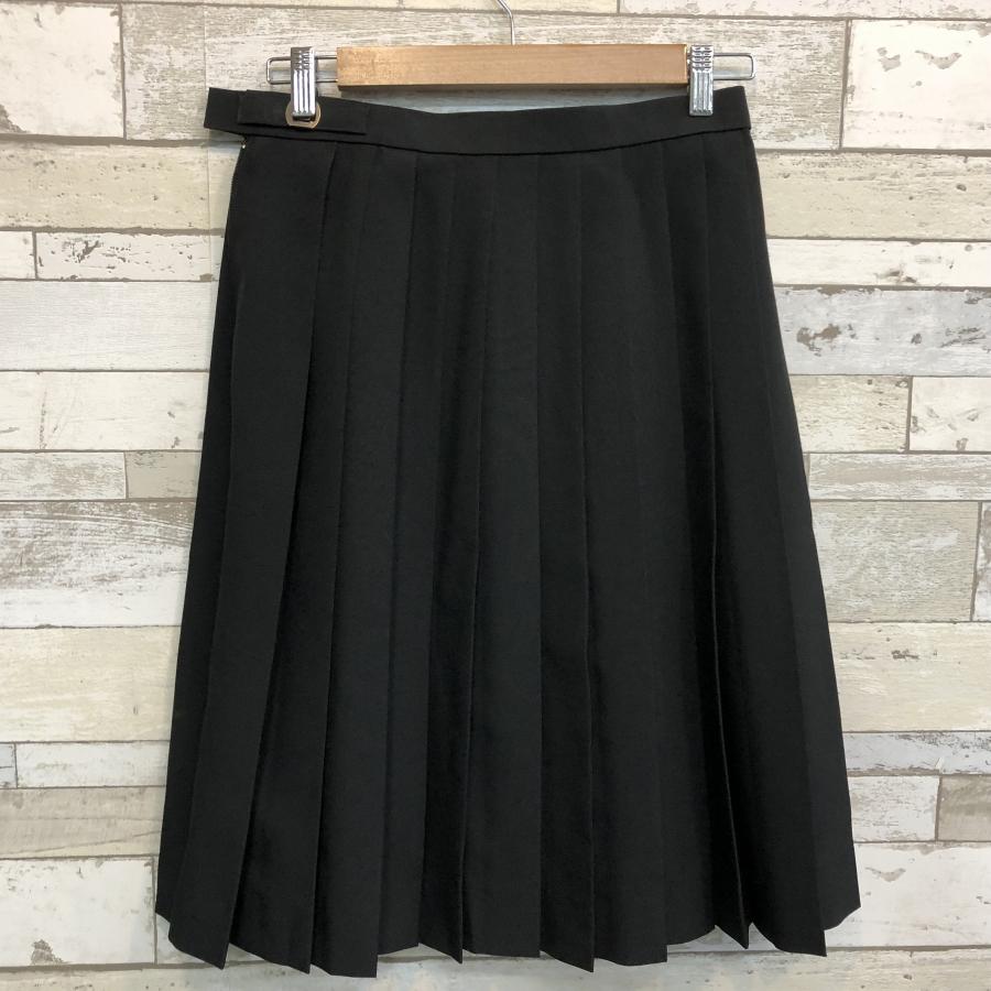 KANKO ランクB 夏スカート 24本ヒダ 69×60 黒 ポリエステル100