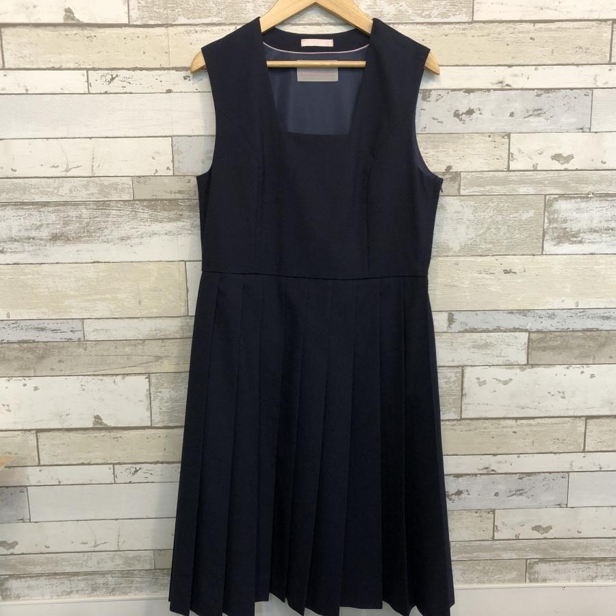 ランクA】20本ヒダ Lulu Sweet 夏用ジャンパースカート 160A 紺 ランクA】20本ヒダ Lulu Sweet 夏用ジャンパースカート 160A 紺