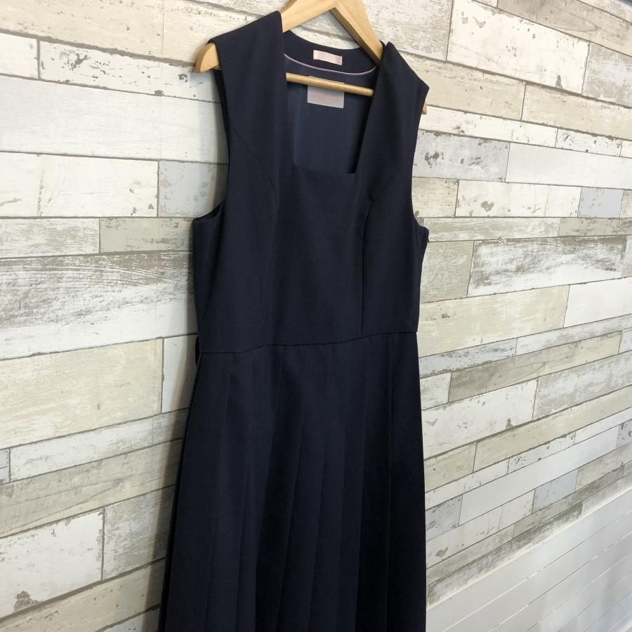 ランクA】20本ヒダ Lulu Sweet 夏用ジャンパースカート 160A 紺 ランクA】20本ヒダ Lulu Sweet 夏用ジャンパースカート 160A 紺