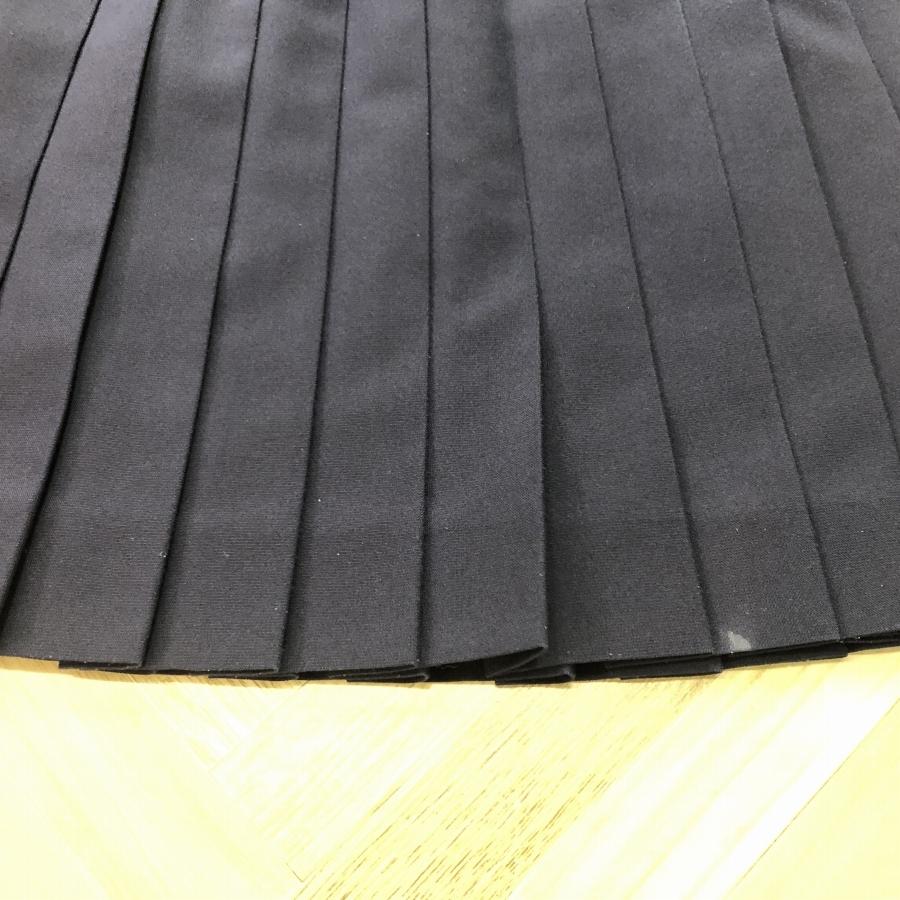 KANKO 【ランクC】夏スカート 24本ヒダ KANKO 60×51 紺 ポリエステル80