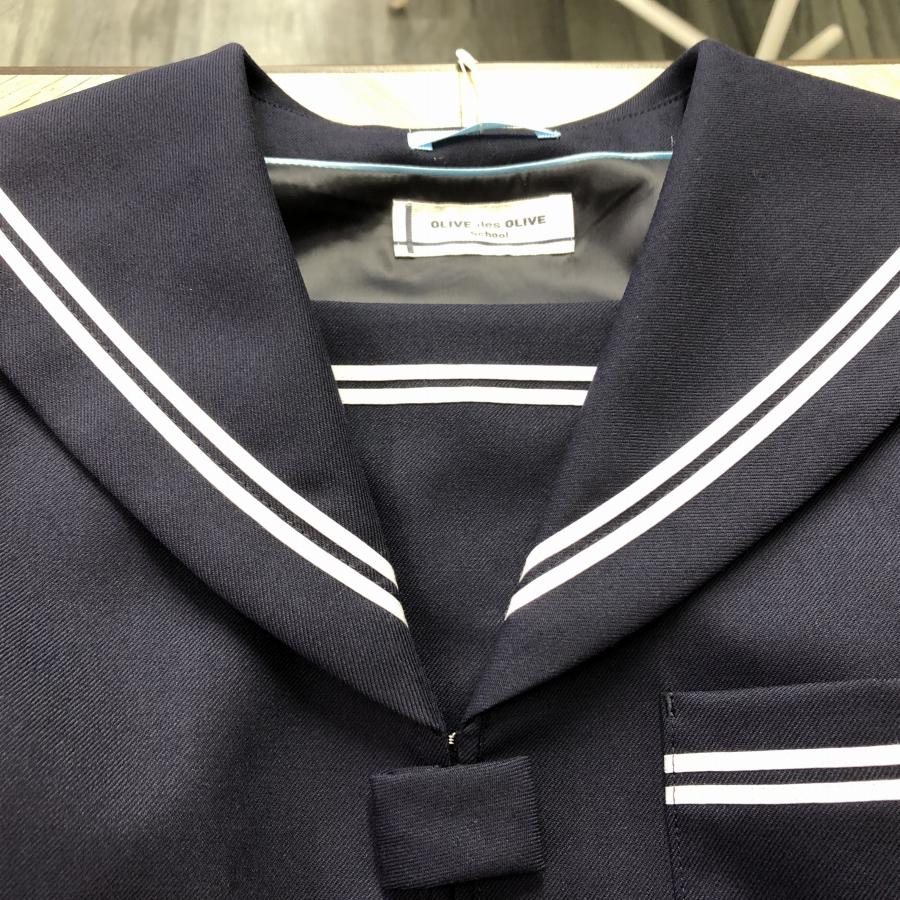 OLIVE des アウトレット品 在庫限り OLIVE OLIVE セーラー服 紺 OLIVE des アウトレット品 在庫限り OLIVE OLIVE セーラー服 紺
