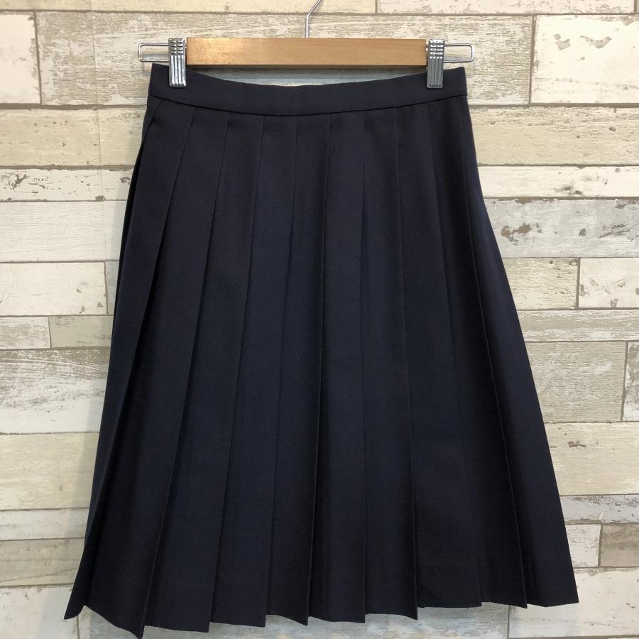 TONBOW（トンボ） 【ランクB】冬スカート 20本ヒダ TOMBOW 69×57 紺 