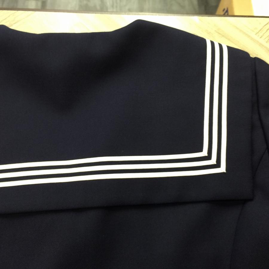 明石スクールユニフォームカンパニー ランクC 前開きセーラー服 165A