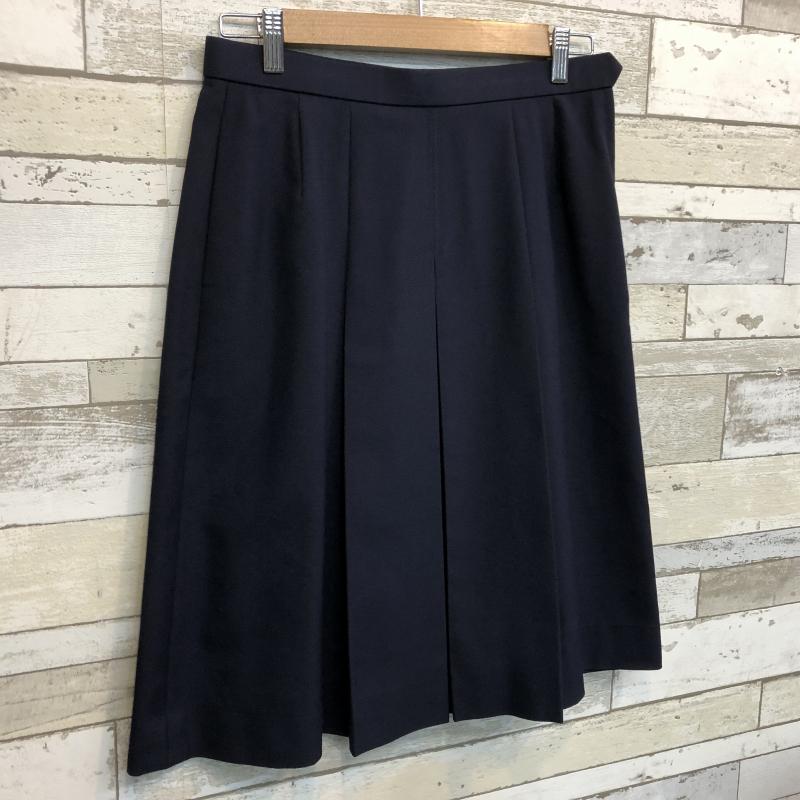 ランクC 冬スカート ボックスヒダ NIKKE 72×59 紺 ウール50 ランクC 冬スカート ボックスヒダ NIKKE 72×59 紺 ウール50