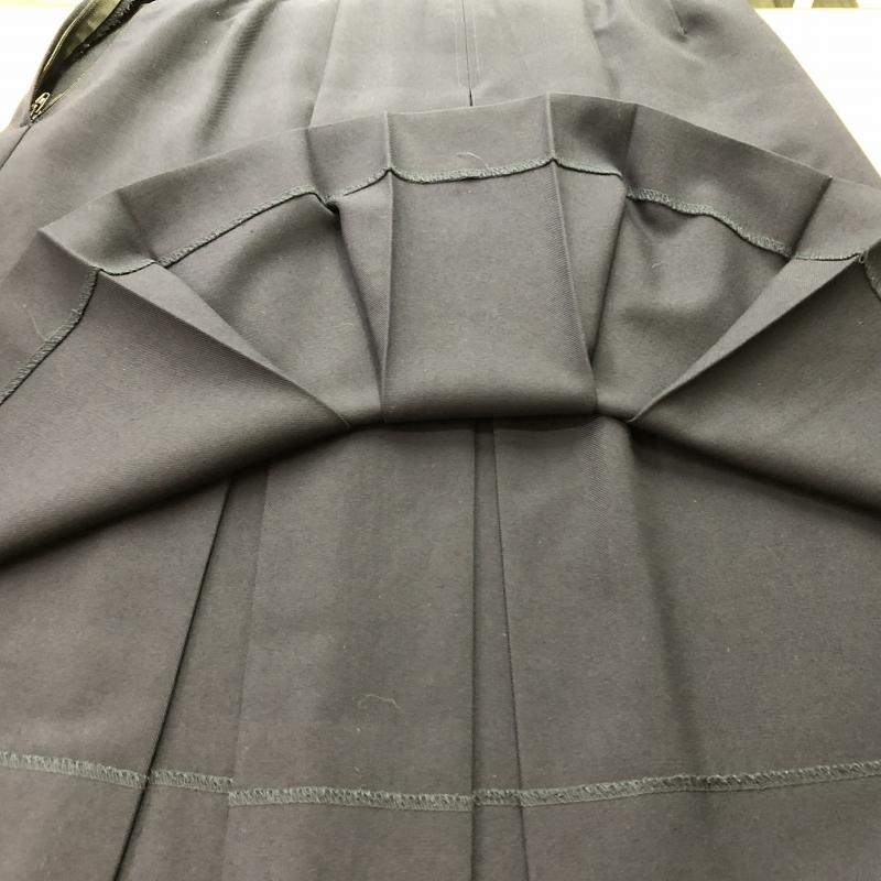 ランクC 冬スカート ボックスヒダ NIKKE 72×59 紺 ウール50 ランクC 冬スカート ボックスヒダ NIKKE 72×59 紺 ウール50