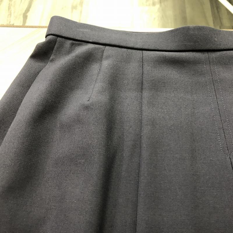 ランクC 冬スカート ボックスヒダ NIKKE 72×59 紺 ウール50 ランクC 冬スカート ボックスヒダ NIKKE 72×59 紺 ウール50