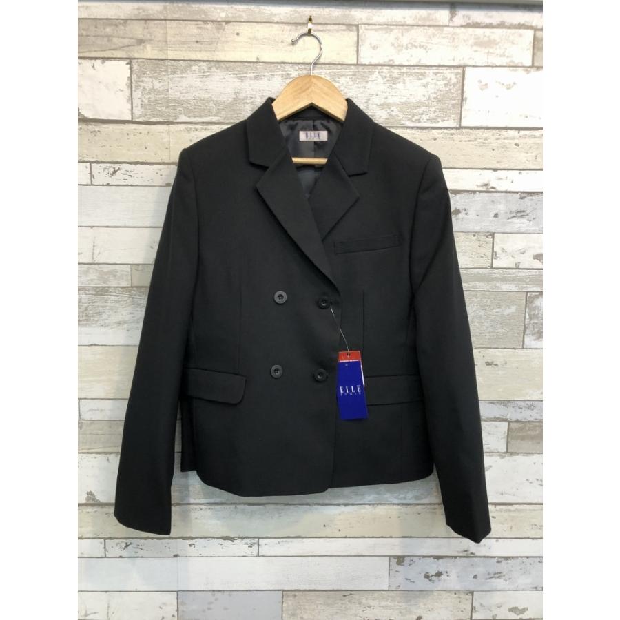 ELLE（エル） 【新品未使用】アウトレット品 在庫限り ダブルスーツ 黒 