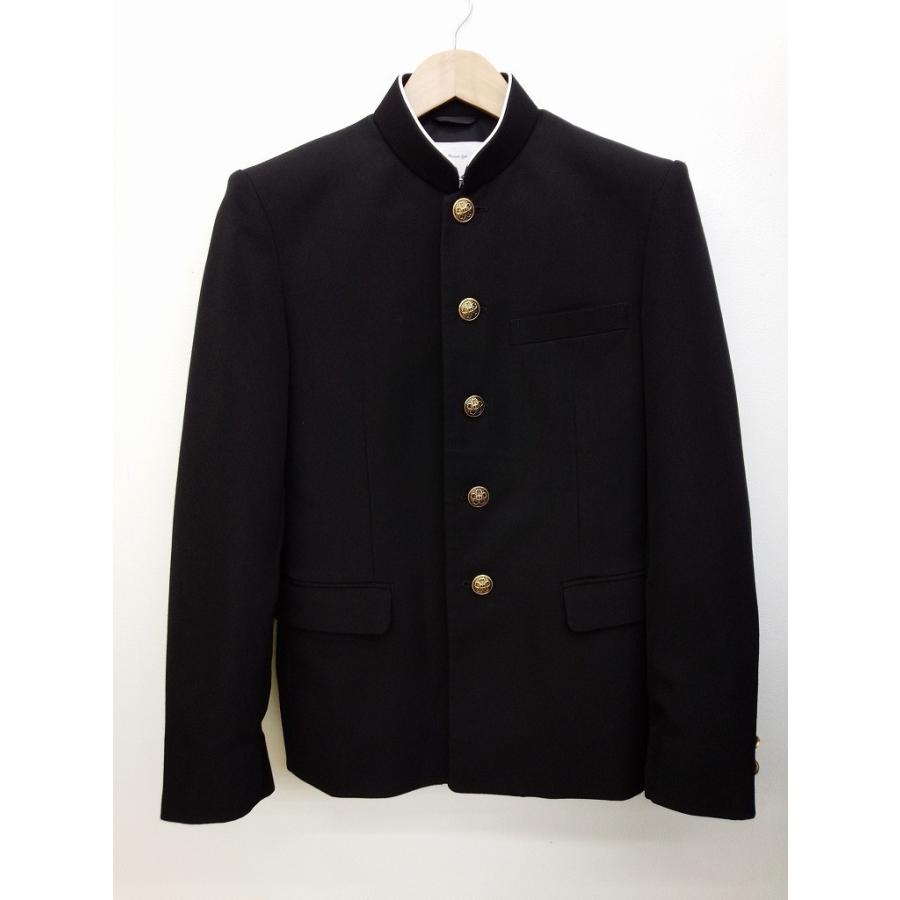 ランクC】詰襟学生服 160A アスリートスリム ポリエステル70% ウール30 