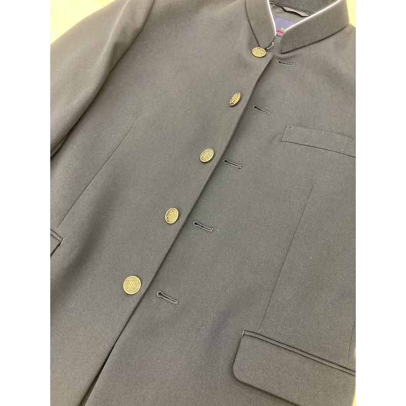 ランクB】詰襟学生服 170A スポーツ ポリエステル70% ウール30  