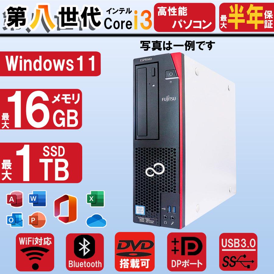 LIFEBOOK ミニデスクトップパソコン Windows11 コンパクト軽量 NEC