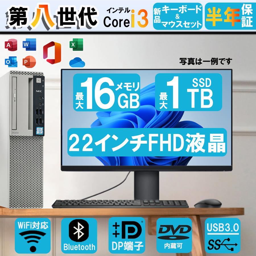 OptiPlex デスクトップパソコン 液晶セット アウトレット HDMI 第八