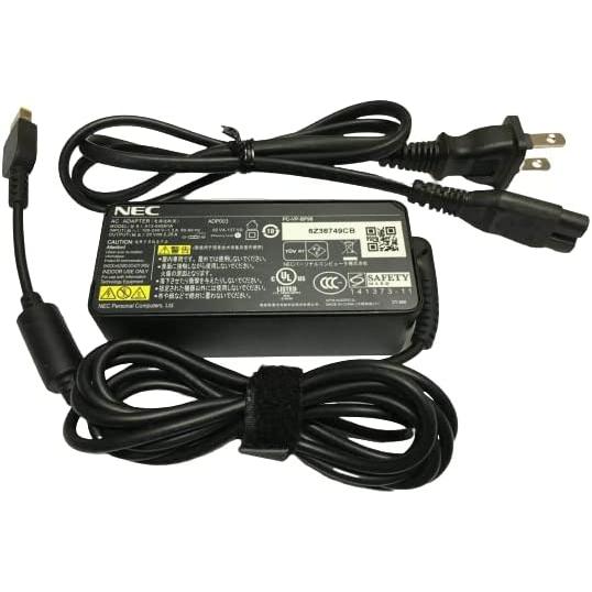 PSE認証】純正品 NEC ACアダプター 四角型 電源ケーブル付属 NEC PSE認証】純正品 NEC ACアダプター 四角型 電源ケーブル付属 NEC