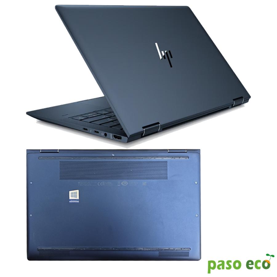 ノートパソコン HP ドラコンフライ 第8世代Corei7 タッチパネル13.3インチFHD 中古パソコン 大容量メモリ16GB カメラ Win11 MS office2024 中古ノートパソコン | Elite（日本HP） | 07