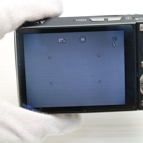 良品中古 Cyber-shot DSC-T100 ブラック 即日発送 SONY デジカメ