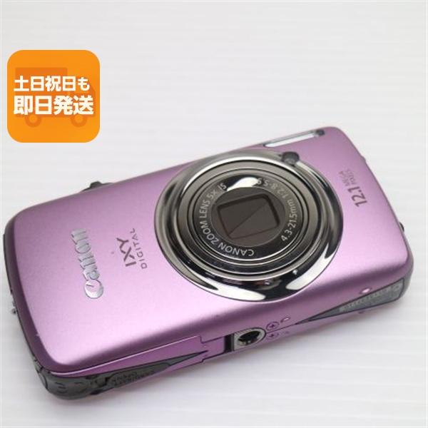 カメラ Canon IXY DIGITAL 930 IS パープル コンデジ 箱付