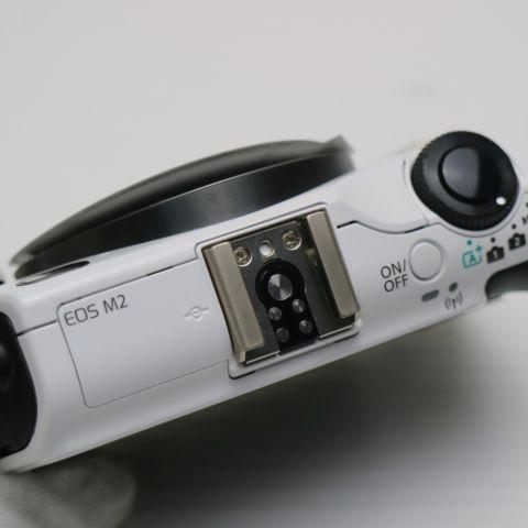 美品 EOS M2 ボディ ホワイト 即日発送 ミラーレス一眼 Canon 本体 