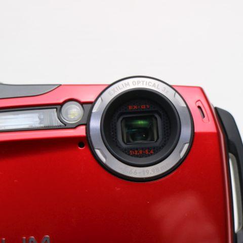 超美品 EX-G1 レッド 即日発送 CASIO EXILIM デジカメ 本体 あすつく