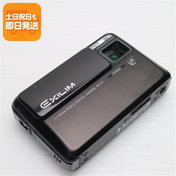 【美品】CASIO EXILIM EX-V7 ブラック CCDセンサー コンデジ 美品 EX-V7 ブラック 即日発送 CASIO EXILIM デジカメ 本体 あすつく