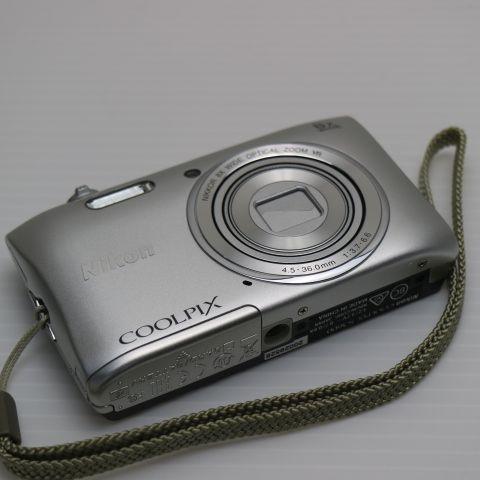 中古 COOLPIX S3600 クリスタルシルバー 即日発送 デジカメ ニコン 