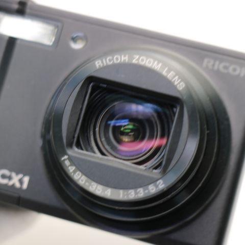 超美品 RICOH CX1 ブラック 即日発送 デジカメ デジタルカメラ 本体