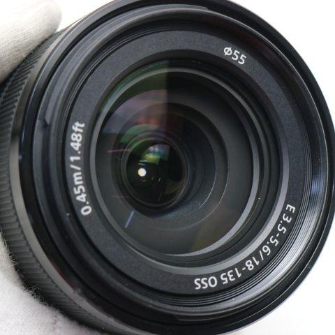 超美品 SONY E 18-135mm F3.5-5.6 OSS SEL18135 高倍率ズームレンズ E 