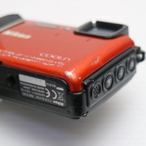 良品中古 COOLPIX AW130 オレンジ 即日発送 コンデジ Nikon 本体 あす 