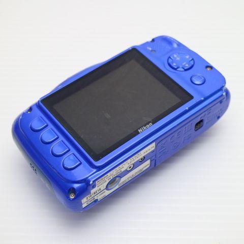 良品中古 COOLPIX W100 ブルー 即日発送 コンデジ Nikon 本体 あすつく