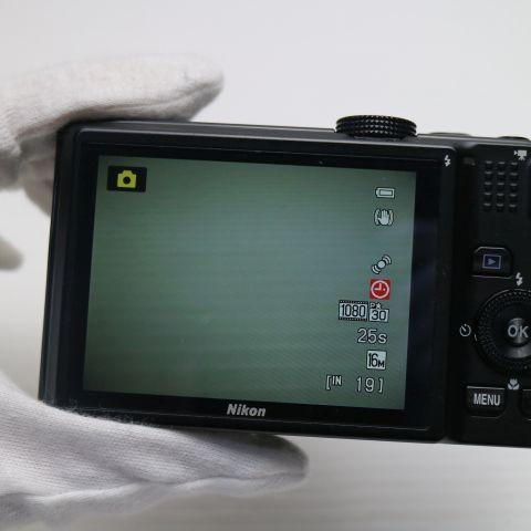 中古 COOLPIX S8200 ノーブルブラック 即日発送 デジカメ Nikon