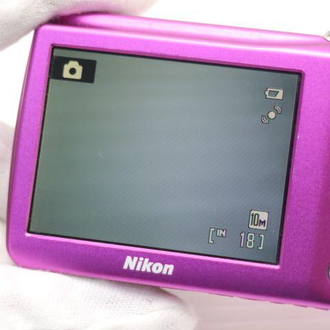 超美品 COOLPIX S220 ビビッドピンク 即日発送 Nikon デジカメ