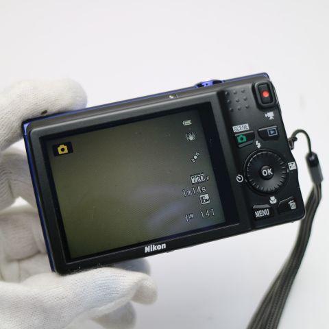 超美品 COOLPIX S6200 オーシャンブルー 即日発送 デジカメ Nikon 
