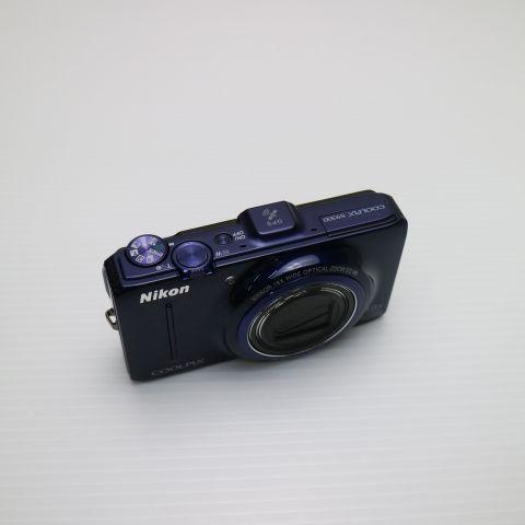 超美品 COOLPIX S9300 ネイビーブルー 即日発送 デジカメ Nikon 