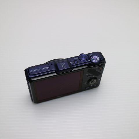 超美品 COOLPIX S9300 ネイビーブルー 即日発送 デジカメ Nikon 