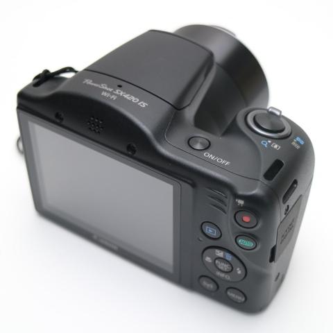 新品同様 PowerShot SX420 IS ブラック 即日発送 コンデジ Canon 本体 あすつく 土日祝発送OK｜eco-sty｜02