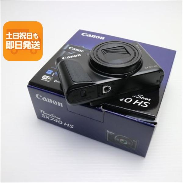 新品未使用 PowerShot SX740 HS ブラック 即日発送 Canon コンパクト