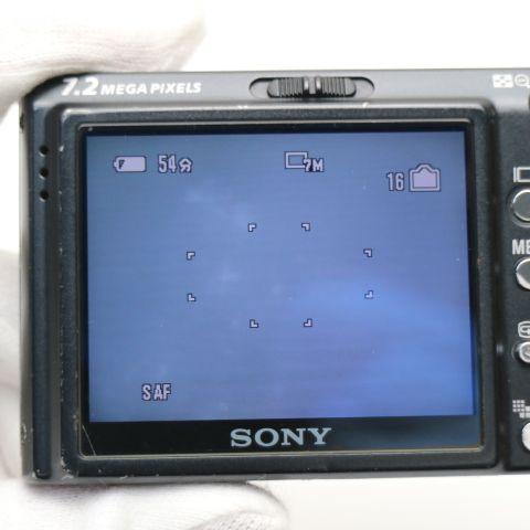 良品中古 Cyber-shot DSC-T10 ブラック 即日発送 SONY デジカメ