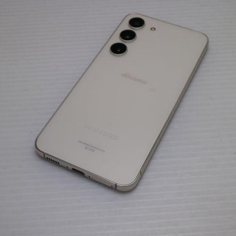 超美品 SC-51D Galaxy S23 クリーム DoCoMo スマホ SAMSUNG 即日発送